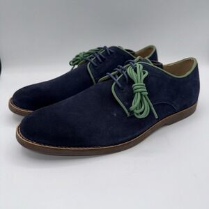 Sebago Norwich Oxfords Mens Size 11.5 Blue Green